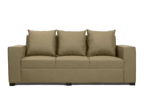 Hugo Upholstered 3 Seater Sofa in Beige Color